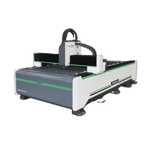 2KW Sheet Metal And Iron Tube Pipe Fiber Laser Cutting Machine Laser Cutter