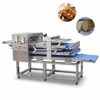 Machine à rouler le pain baguette entièrement automatique industrielle, ligne de production continue pour la mise en forme du pain long