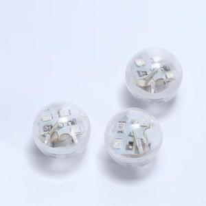 HAPU Factory Direct Sale LED Balloon <b>Luminous</b> Lights Accessories No-Waterproof Flashing Glowing Red and Blue <b>Ball</b> Lights Parts - Product Image 3