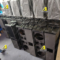 Ensemble de haut-parleurs actifs à ligne acoustique K2 Dual 12 trois voies, caisson de basses KS28, étanche, puissance de crête de 3600 W, amplificateur LA12X avec DSP SPL 145 dB
