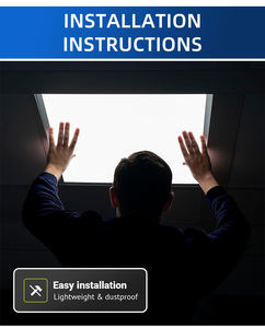 Pannello Luminoso a <span class=keywords><strong>LED</strong></span> da <span class=keywords><strong>Soffitto</strong></span> a Incasso 120x30 SMD2835 in Alluminio dal Design Moderno Temperatura di Colore 3000K/4000K/6500K - Product Image 2