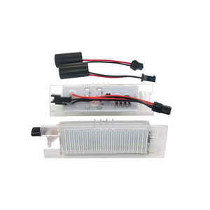Play and Plug 12V 6000K LED Lámpara de matrícula de coche para Zafira Astra Corsa <span class=keywords><strong>Meriva</strong></span> - Product Image 1