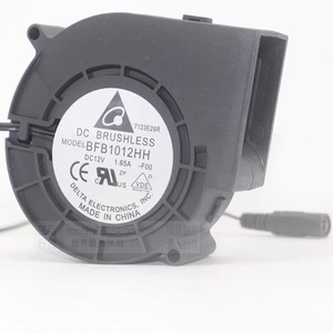 เดลต้า BFB1012HH 12V DC พัดลมไร้แปรงถ่านสำหรับเตาปิ้งย่างและพัดลมดูดอากาศ - Product Image 1
