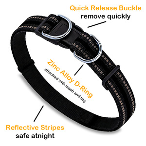 <span class=keywords><strong>Collar</strong></span> Luminoso para Perro de 2 Tamaños, Ajustable y Recargable, <span class=keywords><strong>Collar</strong></span> Reflectante para Perros, Antipérdida Nocturna, Productos para Perros - Product Image 3