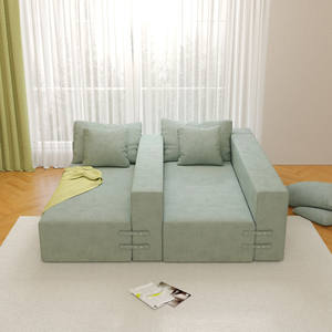 Sofá SAIEN para Sala de Estar, Sofá Seccional, Conjunto de Sofás Lavables, Sofá Cama, Sofá Infantil para Jugar - Product Image 2