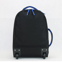 Sac à dos de voyage à roulettes personnalisé de haute qualité avec fermeture éclair et motif original pour l'école