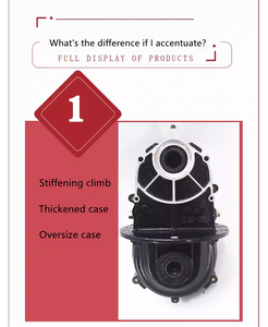 Tricycle de moto électrique, essieu <span class=keywords><strong>arrière</strong></span> <span class=keywords><strong>différentiel</strong></span> à quatre roues, frein à tambour à 6 dents, essieu haute puissance, 1 tonne - Product Image 2