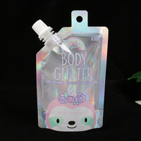 Sacs de recharge durables 100 ml Stand up Spout 1 Litre Liquide Recharge Pochette Savon Recyclé Recharge Pochette 500ml