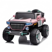 Voiture électrique pour enfants de grande taille, 4 places, avec télécommande 2.4G, en plastique, pour enfants, à conduire