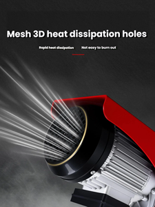 <span class=keywords><strong>Mini</strong></span>-treuil électrique à câble micro 1 tonne, nouveau, silencieux, hauteur de levage 12/6m, télécommande suspendue, 220V, 100% cuivre - Product Image 4