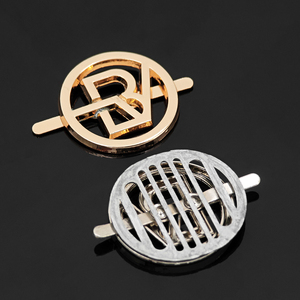 Phần Cứng Nguồn Cung Cấp Phụ Kiện Tùy Chỉnh Túi Phụ Kiện Túi Xách Biểu Tượng Kim Loại Tấm Logo Thương Hiệu Kim Loại Túi Pin Cho Túi Xách Túi Xách - Product Image 4