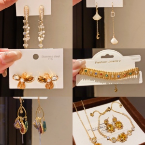 Offre Exceptionnelle : <span class=keywords><strong>Bracelet</strong></span> et Jonc Épais en Forme de C, Plaqué Or 18 carats PVD, Motif Lisse et Élégant, Creux, pour Femme - Product Image 6