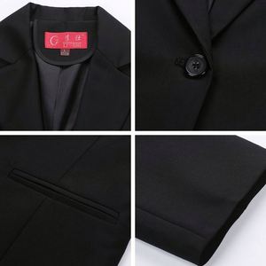 Costume de travail formel pour homme, veste et pantalon à manches longues, pour le bureau, les occasions industrielles, les mariages et le fitness - Product Image 2