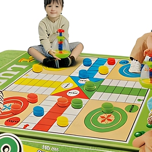Juego de Mesa <span class=keywords><strong>Ludo</strong></span> Gigante, Programa de Importación Familiar para Tiendas, Catálogo Global de Reventa, Selección de Ediciones, Colección - Product Image 5