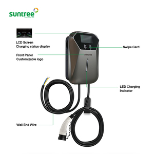 บอร์ดและสถานีชาร์จรถยนต์ไฟฟ้า AC, 7KW/11KW/22KW, OCPP, พร้อมหน้าจอสำหรับรถยนต์ AC380V/415V - Product Image 4