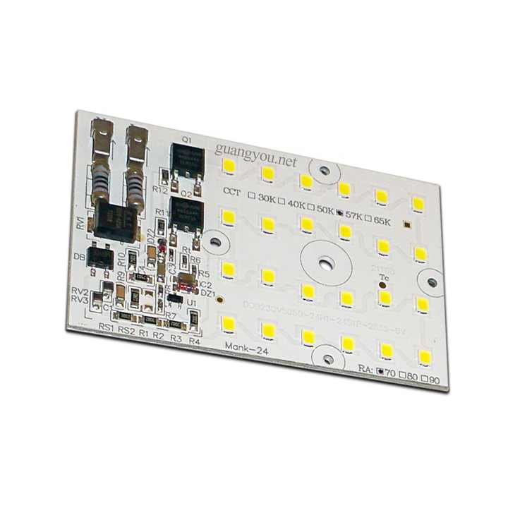 MCPCB 24 LED 2835 AC 220V Zhaga Dob Led Driver Module 15W Square-shaped ...