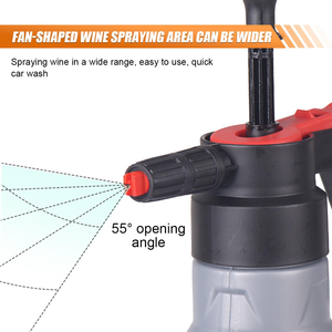 Manual Air Nozzle High-Pressure 3000psi Pump Spray Bottle 2.0L Large Capacity Garden Use Portable Foam <b>Sprayer</b> E38 - Product Image 3