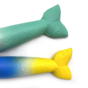 <span class=keywords><strong>ที่</strong></span>ใส่ปากกาโฟม PU โพลียูรีเทน รูปหาง<span class=keywords><strong>ปลา</strong></span> การ์ตูนสำหรับเด็ก ของเล่นบีบคลายเครียด คืนรูปช้า ของขวัญ - Product Image 2