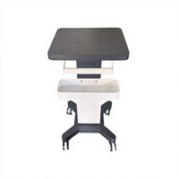 Chariot de spa multi-niveaux en acier inoxydable, chariot de rangement roulant portable pour salon de beauté avec roues verrouillables