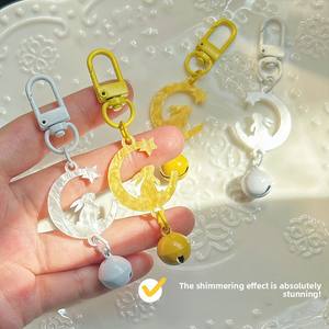 Nuovo Portachiavi Colorato con Ciondolo in Acrilico, Accessori per Borsa Regalo, Charm Portachiavi Colorato a Forma di Caramella - Product Image 2