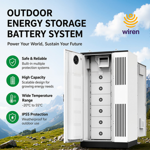 ตู้เก็บพลังงานแบตเตอรี่ LiFePO4 สำหรับภายนอกอาคาร Volt61 61.44kWh 69.72kWh 76.8kWh - Product Image 2