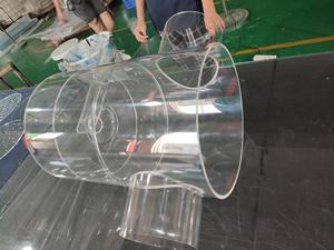 Tùy chỉnh đường kính lớn <span class=keywords><strong>PMMA</strong></span> rõ ràng nhựa Polycarbonate Ống Acrylic Ống - Product Image 2