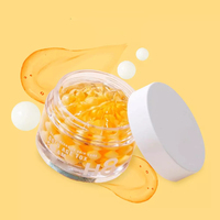 Crème Visage Magique Coréenne sous Marque Privée à la Vitamine C, Hydratante Anti-Rides Réparatrice, Capsules Anti-Âge Or, Crème Visage au Collagène