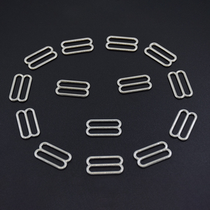 25mm Kẽm hợp kim kim loại vàng 8 hình dạng dây đeo áo ngực điều chỉnh thanh trượt móc cho đồ lót - Product Image 5