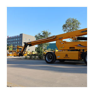 Mobile Lift Retract able 23M 28M 34M Cherry Picker Luftschlepp anhänger kann hinter dem kleinen Ausleger kran abgeschleppt werden - Product Image 4
