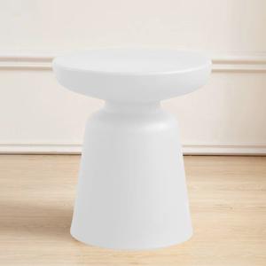 Table basse en plastique pour usage domestique, petite table d'appoint de couleur macaron pour petits salons, mobilier moderne minimaliste et mobile pour la maison - Product Image 4
