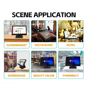 Nhà sản xuất cung cấp mới nhất 15.6 "<span class=keywords><strong>POS</strong></span> hệ thống siêu thị màn hình cảm ứng bán lẻ tiền mặt đăng ký máy - Product Image 4