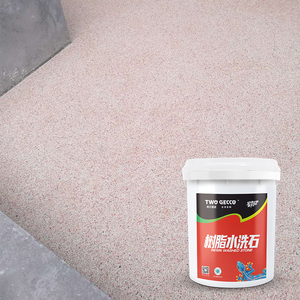 Peinture décorative en pierre lavée en résine imperméable et résistante aux intempéries pour murs de jardin de façade de bâtiment intérieur extérieur - Product Image 1