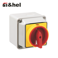 Boîtier universel pour interrupteur sectionneur 2 pôles marche/arrêt, protection IP66, étanche, pour déconnecteur électronique