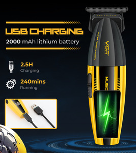 Cortadora de Pelo Profesional Recargable <span class=keywords><strong>Vgr</strong></span> V-285T Salon Barber con <span class=keywords><strong>Motor</strong></span> Bldc de 9000 rpm para Hombre - Product Image 2