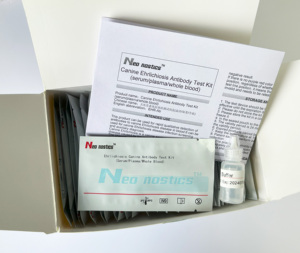 Ehr nhanh chóng kiểm tra thú y Dải kiểm tra Dog/cat máu đánh máy Kit cho vật nuôi sử dụng ehr teste erlichia nhanh chóng chẩn đoán Kit - Product Image 6