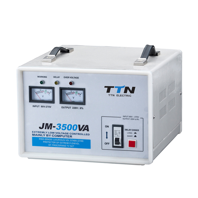 TTN OEM JM 5KVA Relay Control Model AC AVR Power Supply Automatic Voltage Regulator Stabilizer Price 110V 120V 220V 230V 240V