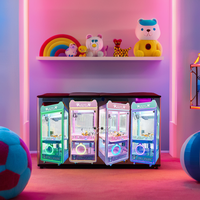 Machine d'arcade japonaise à pièces, machine à griffes, distributeur automatique de jouets en peluche, mini-grue méga pour enfants