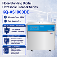 Nettoyeur à ultrasons numérique industriel KQ-AS1000DE 72L 1000W avec système de filtration pour le dégraissage de pièces automobiles et le lavage de métaux