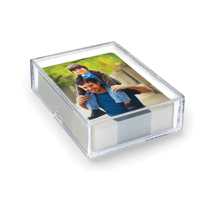 Hộp Bài Một Tầng Từ Tính Hộp Bài Nam Châm <span class=keywords><strong>Acrylic</strong></span> Trong Suốt - Product Image 3