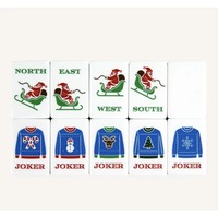 Holly Jolly Ensemble de Mahjong Américain de Noël à 5 couches, 160 tuiles en acrylique, thème Casse-Noisette Festif, pour cadeau