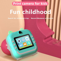 Cámara Instantánea para Niños al por Mayor, Impresión Térmica HD de 48MP, 1080P, Selfie, Vlogging, OEM, ODM, Logotipo Personalizado, Regalo Navideño para Niños