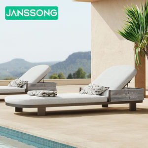 Tumbona de Playa, Cama de Descanso, Muebles de Exterior, Tumbona de Aluminio, Tumbonas de Exterior, Cama de Día, Muebles de Patio, Tumbona de Metal - Product Image 2