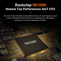 D-3588 라이온트론 개발 보드 Rockchip RK3588 PCIe 이더넷 32GB LPDDR4X 리눅스 데비안 11, 안드로이드 12, 우분투 20.04 지원