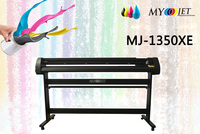 Myjet 1351 velocidad rápida Eco para etiqueta solvente pegatina corte Plotter XP600 cabezal de impresión Anycut Software Servo Motor para Flex