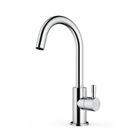 Robinet de cuisine avec filtre pour eau bouillante et sécurisation enfant 5 voies, filtre à eau pour évier en acier inoxydable pour purificateur d'eau chaude et froide