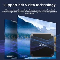 Nuevo X96mini Transfronterizo, Caja de TV Inteligente Android 4K HD con Amlogic S905W de Cuatro Núcleos y Cable de Alta Definición