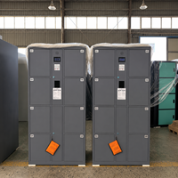 Casiers intelligents personnalisés en usine avec reconnaissance faciale et empreintes digitales, adaptés aux supermarchés et aux centres commerciaux