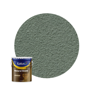 Pintura en Aerosol con Efecto Piedra <span class=keywords><strong>Salux</strong></span> para Exteriores, Resistente a la Intemperie, Anti UV, Colores Personalizados, Pintura con Textura de Piedra Natural para Paredes Exteriores - Product Image 4