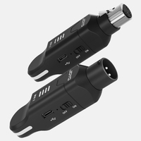 JOYO Nouveau Système de Microphone MW-2 en Gros Rechargeable avec Batterie Intégrée Bande ISM 2,4 GHz Émetteur-Récepteur Audio Sans Fil