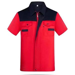 Uniforme da Lavoro Estiva a Maniche Lunghe Personalizzata con Logo per l'Industria del Lavaggio <span class=keywords><strong>Auto</strong></span>, Tuta di Sicurezza con Logo sul Davanti - Product Image 6